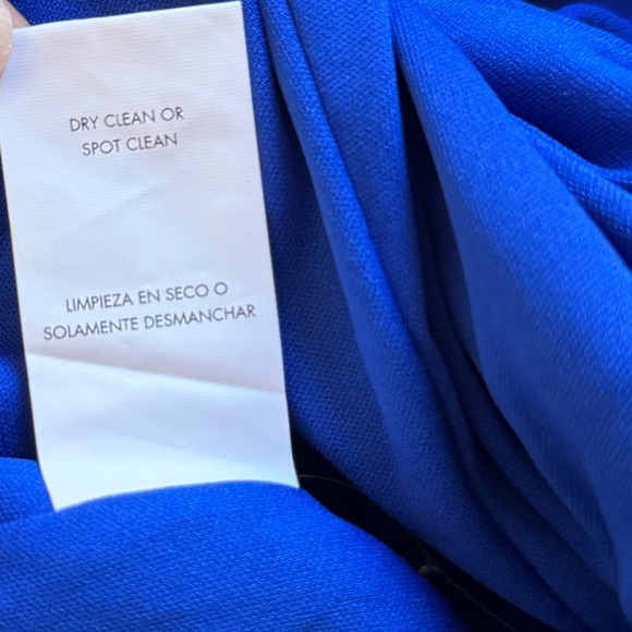 New Speechless Royal Blue Maxi Dress Formal Prom Rhinestone Cutout Mermaid Gown - Picture 6 of 7